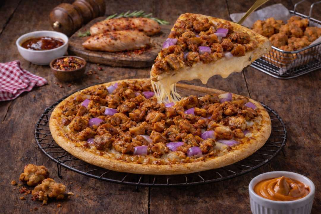 Meaty Delight Cheese Burst Pizza