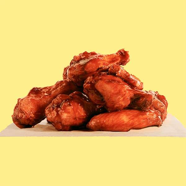 Hot Sauce Chicken Wings (6 Pcs)