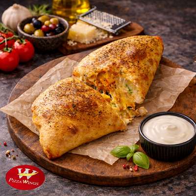 Cheese Calzone 2 Pcs