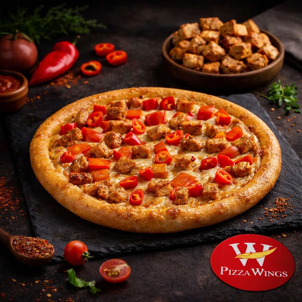 Tandoori Chicken Pizza Jr