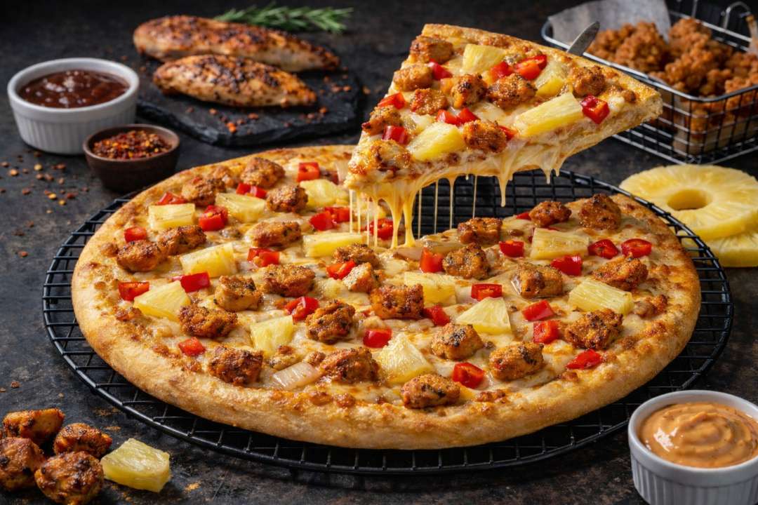 Peppa Spicy Chicken Cheese Burst Pizza