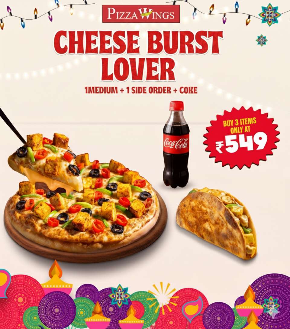Cheese Burst Lover Combo