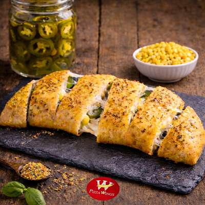 Jalapeno Stuffed Garlic Bread