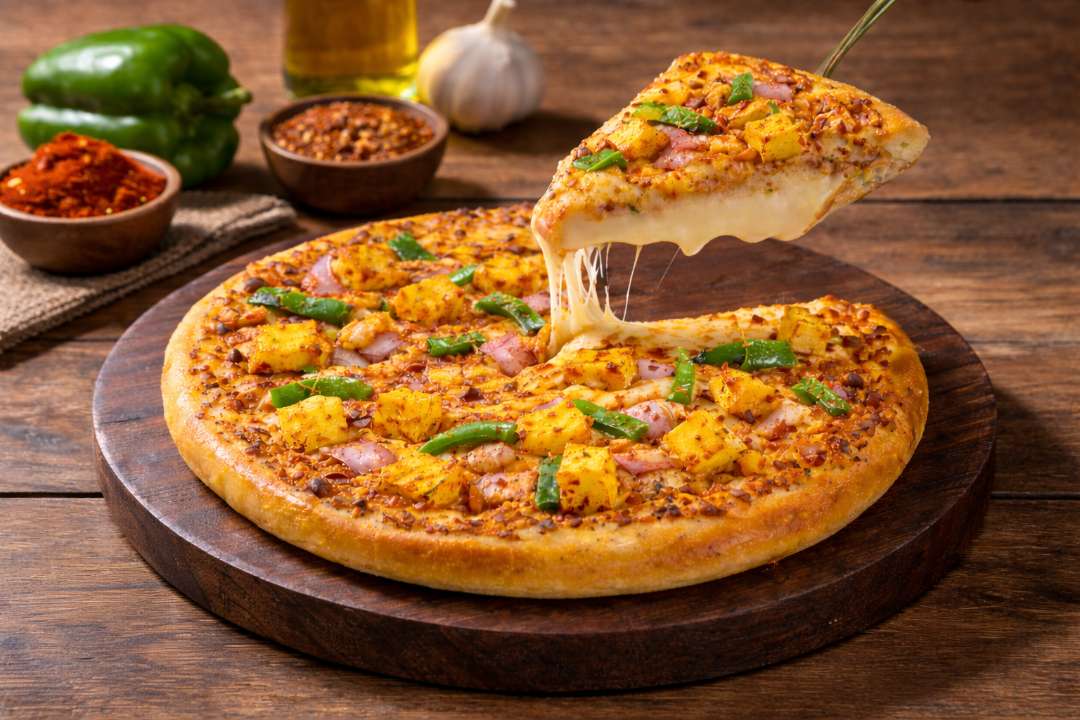 Indian Peri Peri Cheese Burst Pizza