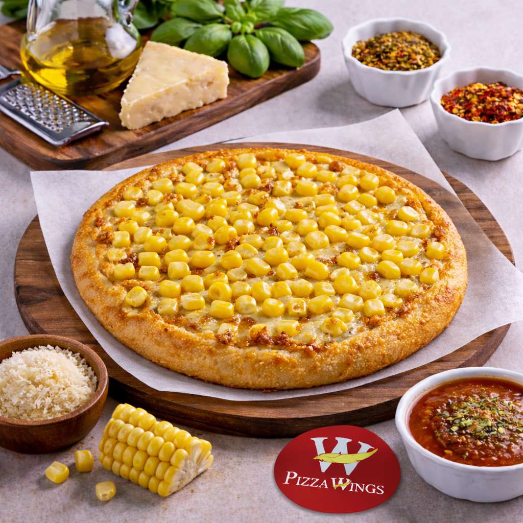 Sweet Corn Pizza