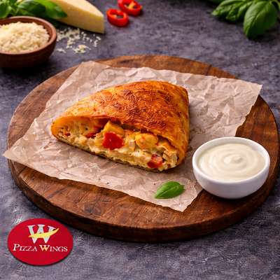 Spicy Paneer Calzone 1 Pc