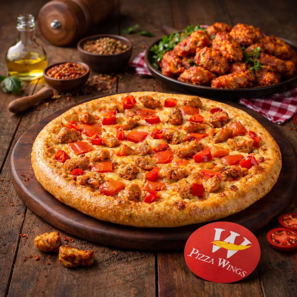 Tandoori Chicken Pizza