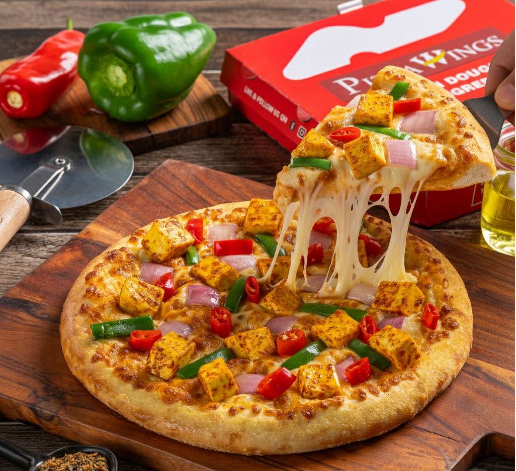 Paneer Bites Cheese Burst Pizza