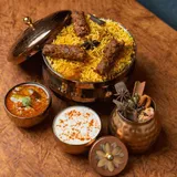 Nizam's Mutton Seekh Biryani - Royal Dawat