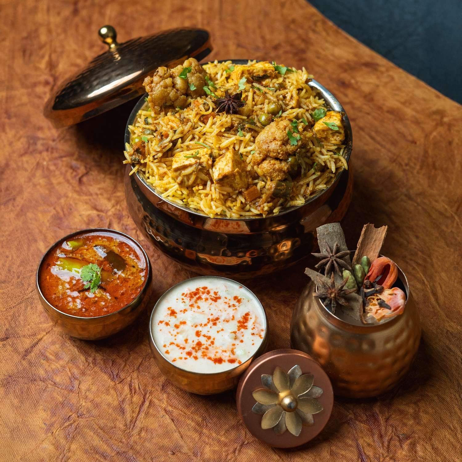 Andhra Veg Biryani - Royal Dawat