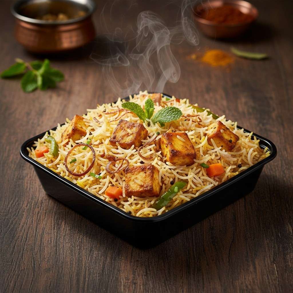 Andhra Veg Biryani - Shahi Dawat