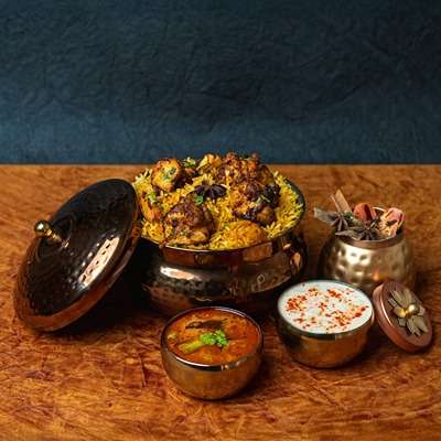 Bengaluru Chicken Kabab Biryani – Regular