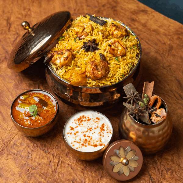 Royal Coast Prawn Tikka Biryani - Regular