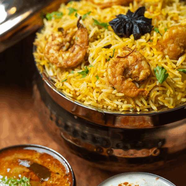 Badshahi Golden Prawn Dum Biryani - Family Pack