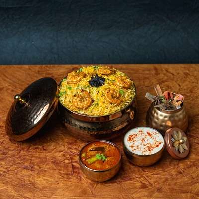 Royal Coast Prawn Tikka Biryani - Family Pack
