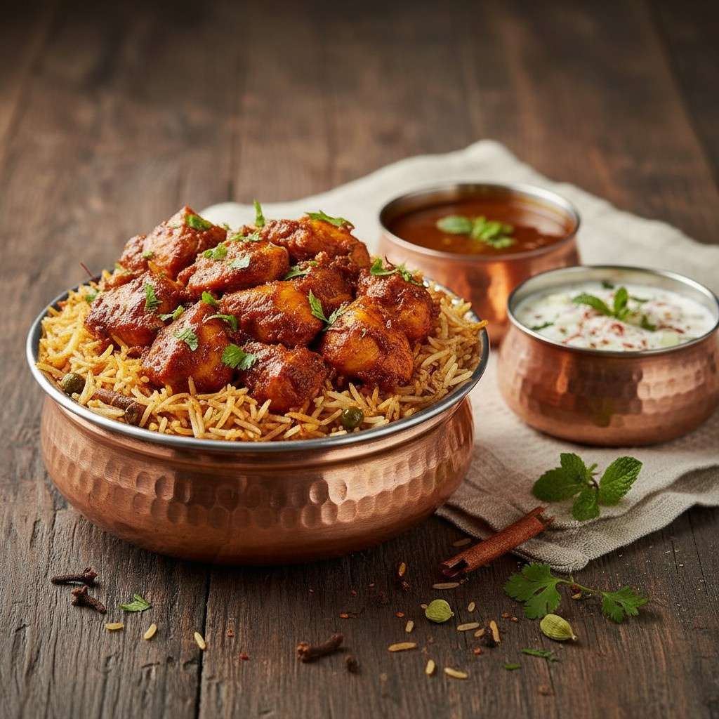 Chef's Special Boneless Chicken Biryani - Royal Dawat