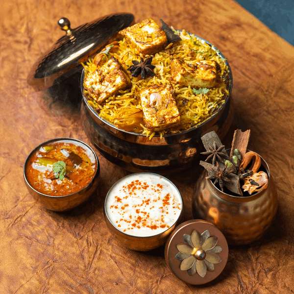 Paneer Flame Tikka Biryani - Royal Dawat