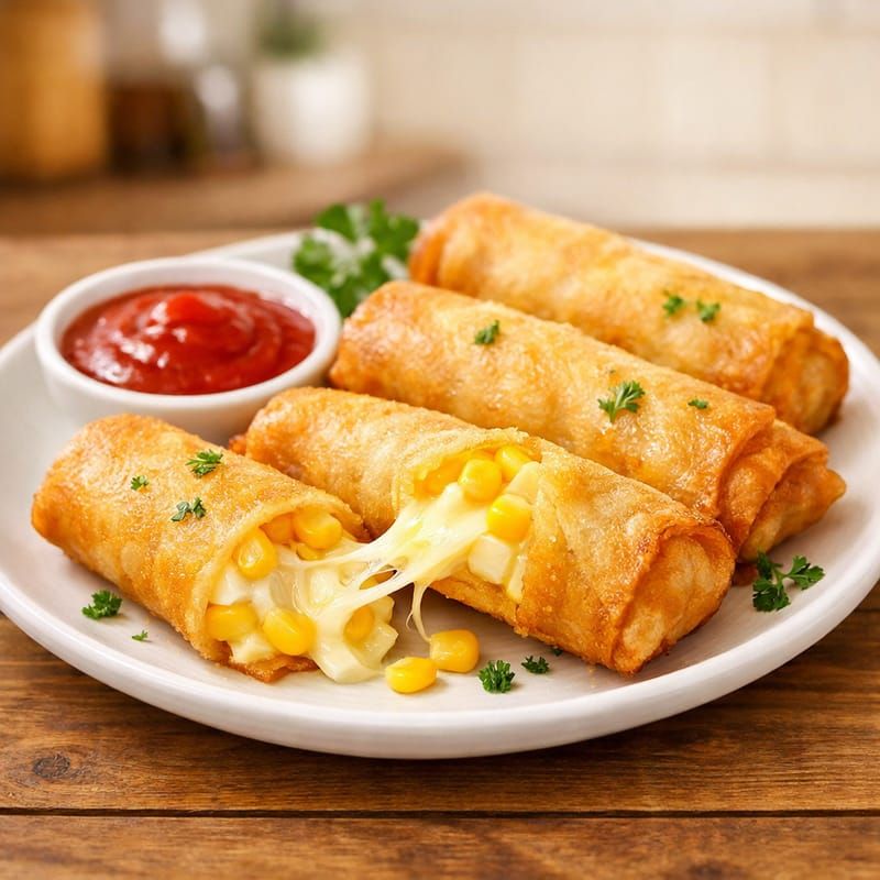 Cheese Corn Roll