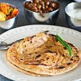 Laccha Green Mirchi Paratha
