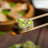 Edamame & Truffle Dumpling