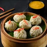 Chicken Steamed Momos (6 Pcs)