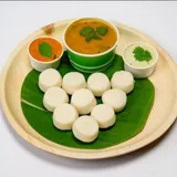 Mini Idli & Sambar (8 Pcs)