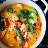 Thai Veg Penang Curry | Steamed Rice
