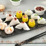 Non Veg Dimsum Platter (12 Pcs)