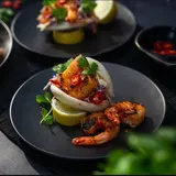 Singapore Chilli Prawn Bao