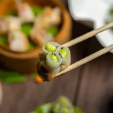 Edamame & Truffle Dumpling.