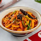 Schezwan Smoked Sliced Chicken