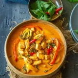 Thai Chicken Penang Curry | Steamed Rice