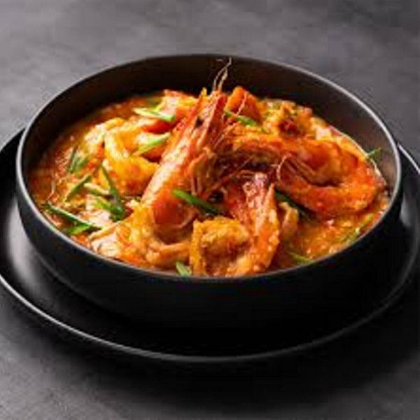 Singapore Chilli Garlic Prawns