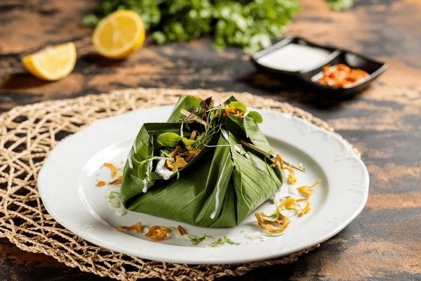 Mutton Kizhi Biryani.