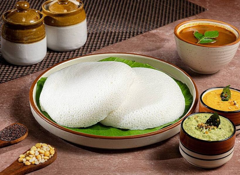 Thatte Idli (2 Pcs).