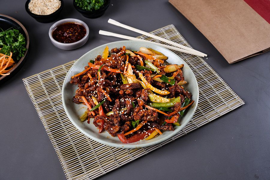 Crispy Sesame Lamb