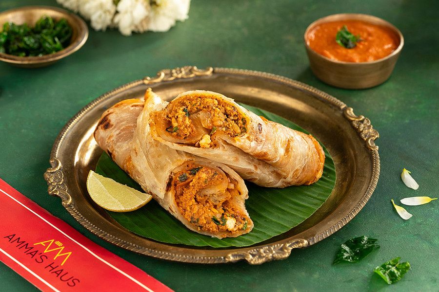 Mutton Sukha Roll
