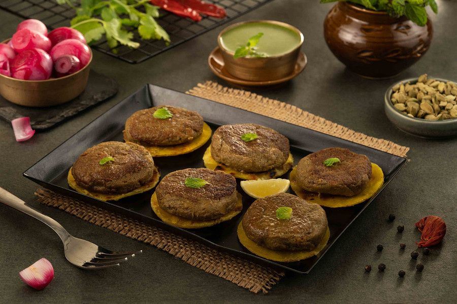 Saffron Mushroom Galouti