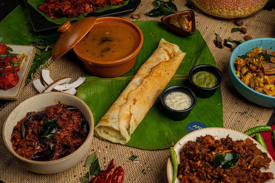 Chettinad Paneer Dosa