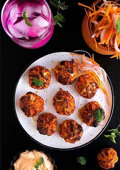 Tandoori Momos Veg & Paneer (2 Pcs)