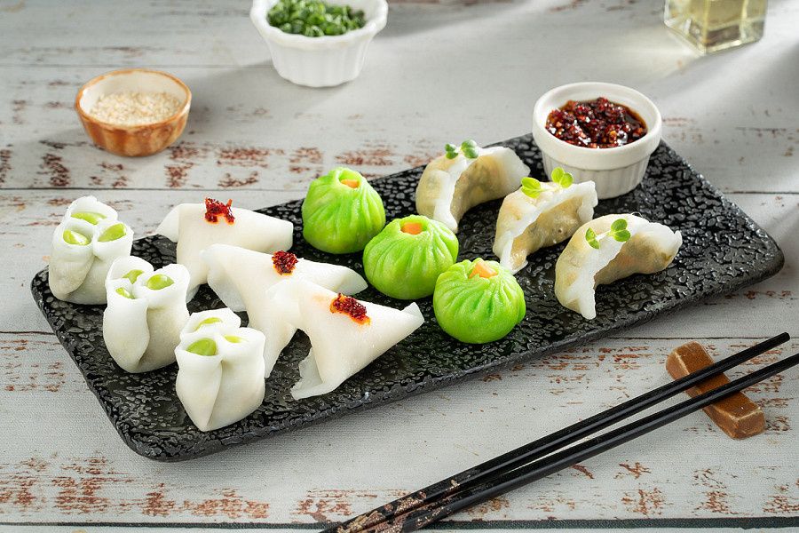 Veg Dimsum Platter(12 Pcs)