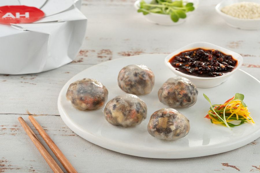 Four Style Mushroom & Water Chestnut Dumpling