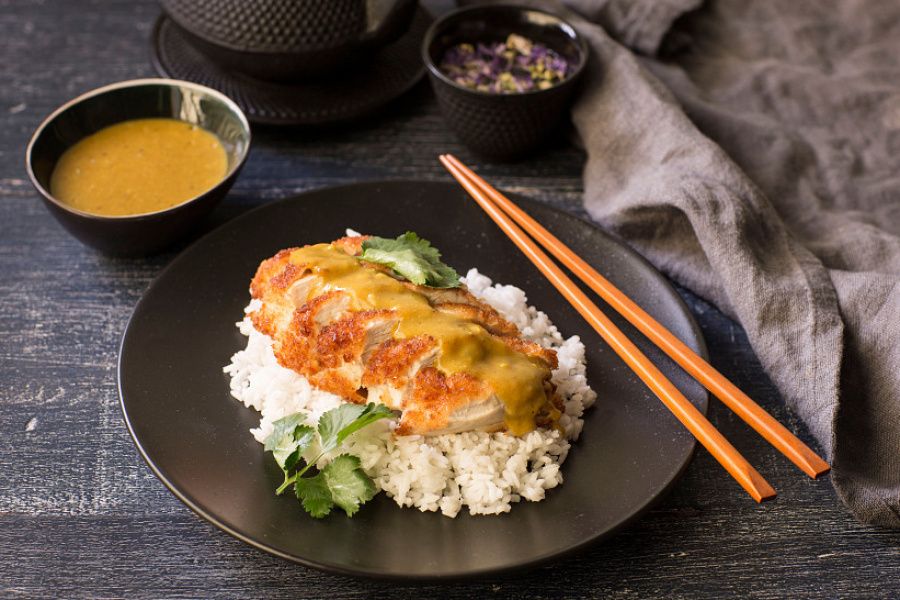 Tofu Katsu Curry | Sticky Rice.