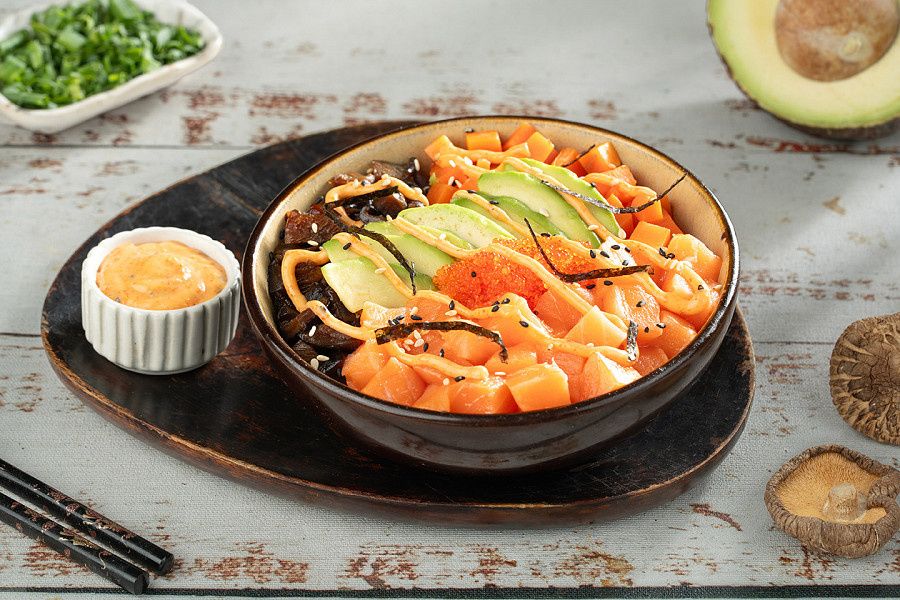 Haus Salmon Poke Bowl