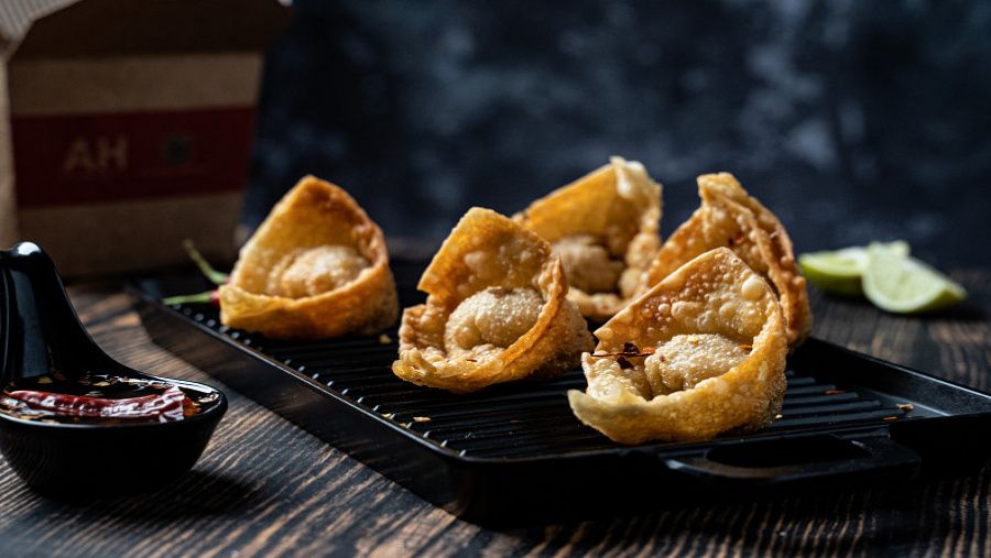 Crispy Veg Wonton  (5Pcs)