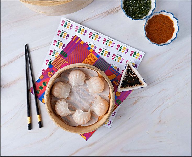 Butter Garlic Prawn Har Gau