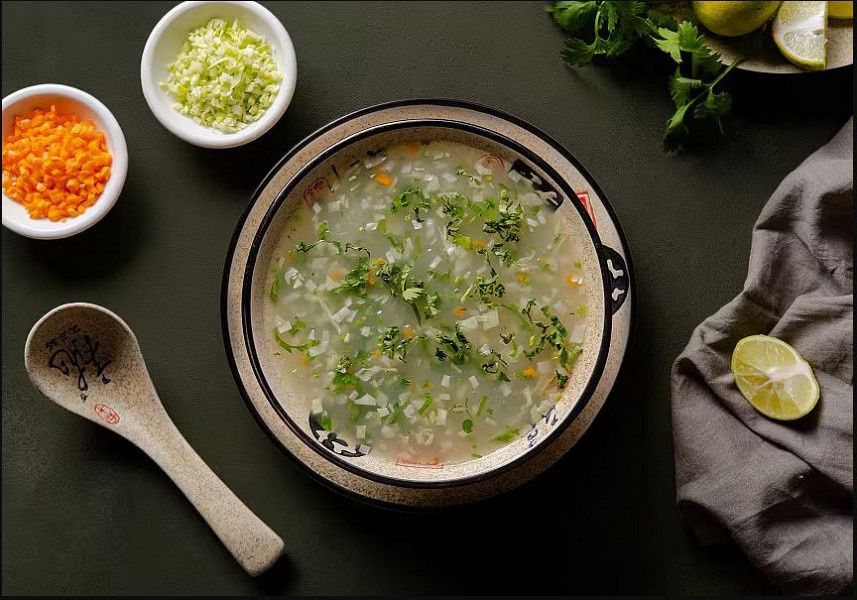 Lemon Coriander Soup Chicken