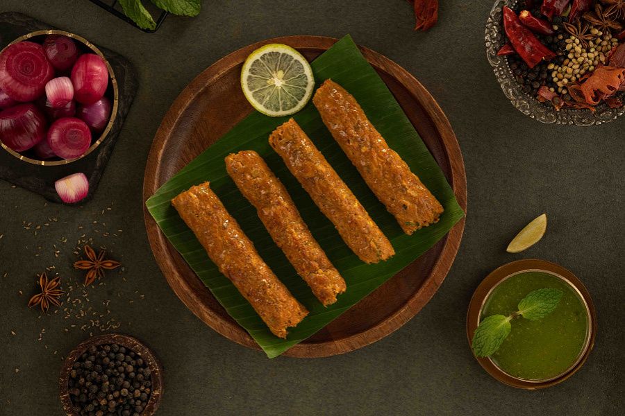 Dilli 6 Mutton Seekh Kebab