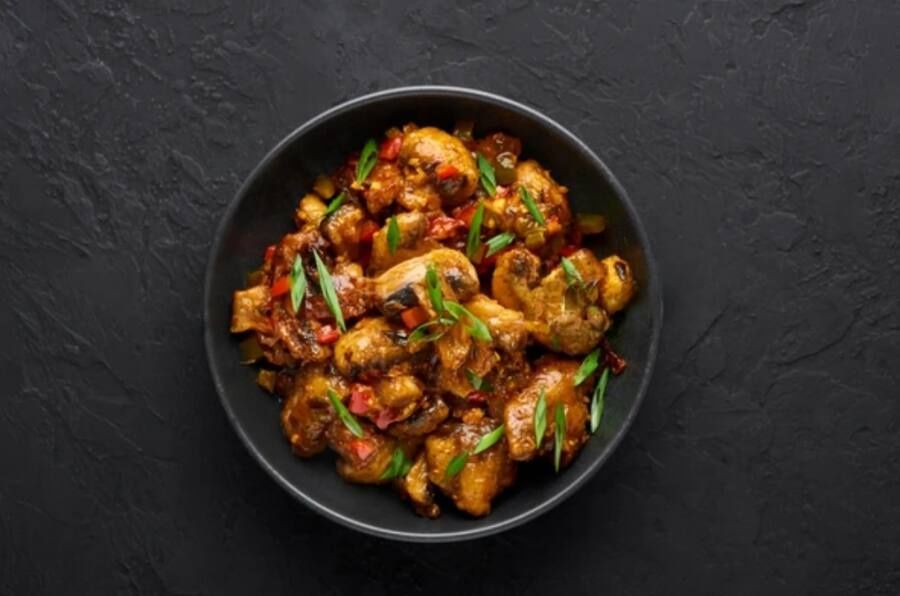 Andhra Three Pepper Mushroom