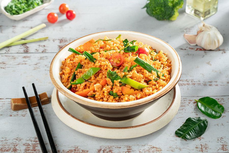 Thai Tom Yum Rice Non Veg